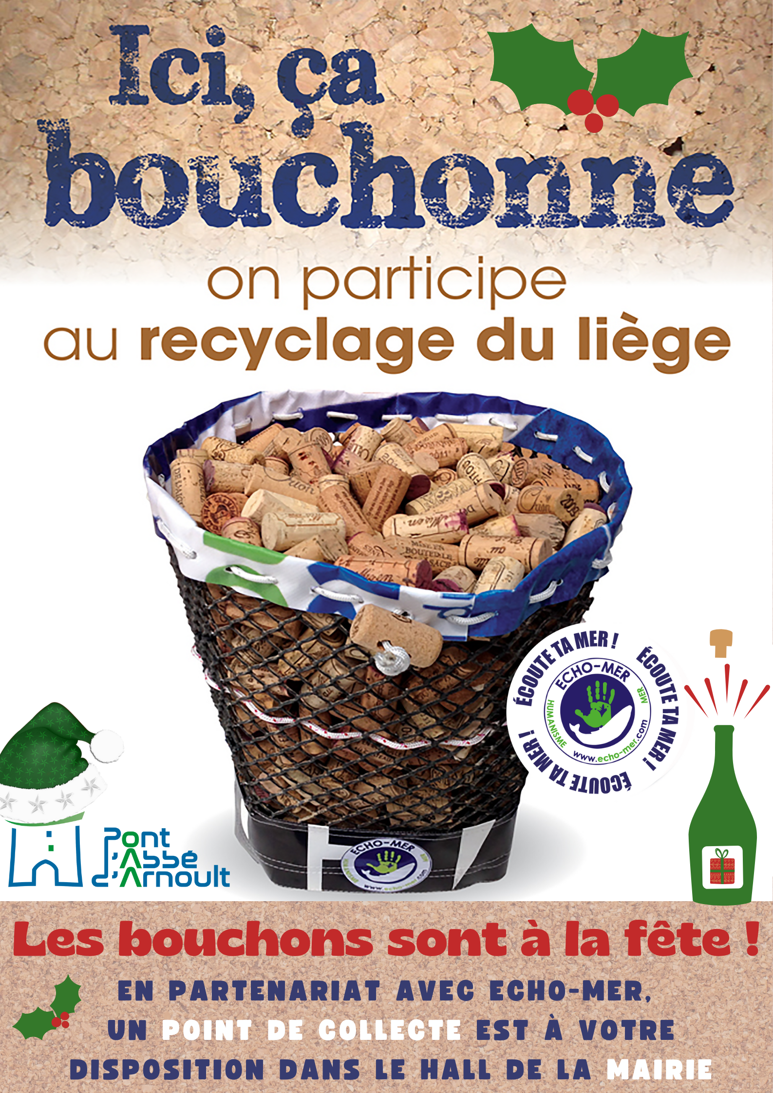 Recyclage des bouchons en liège